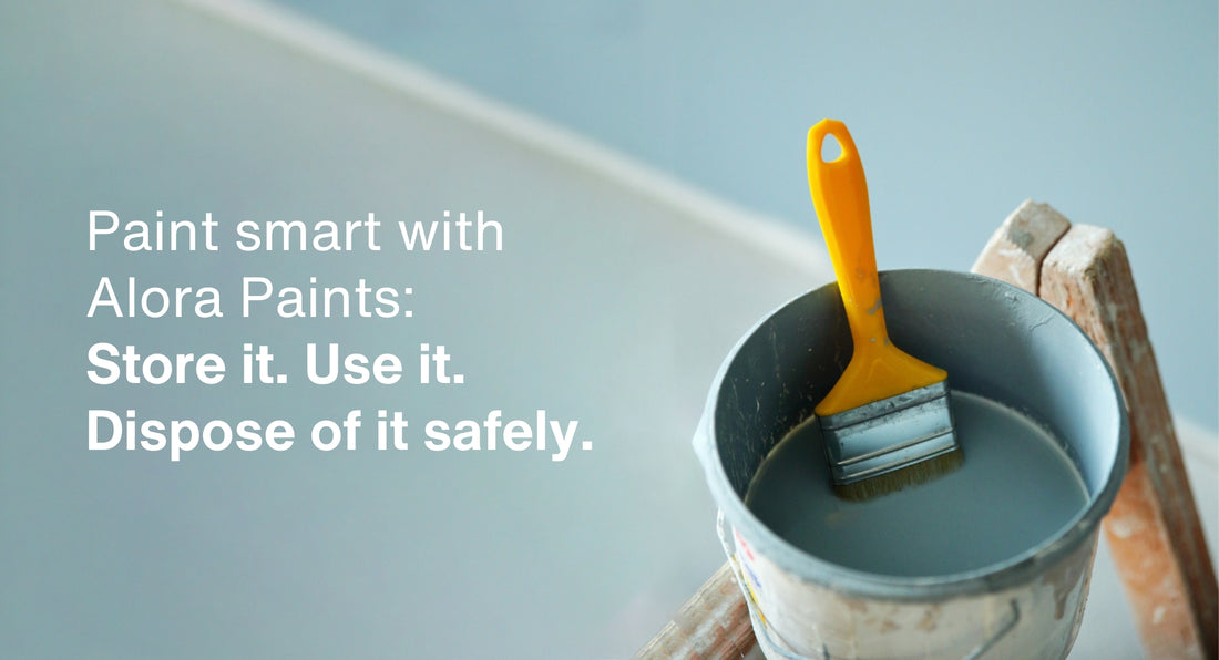How to Store and Dispose of Paint Safely
