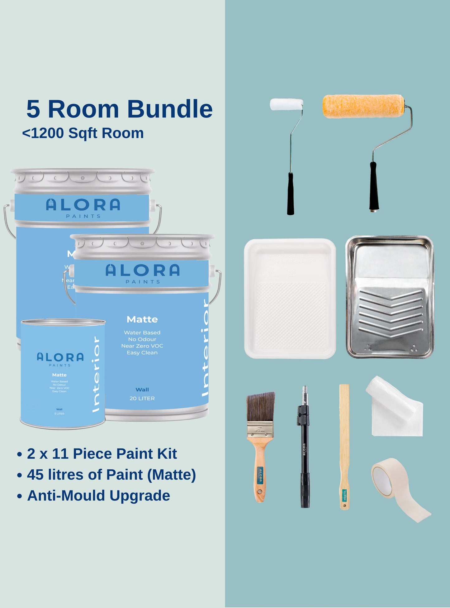5 Room Bundle (<1200 Sqft)